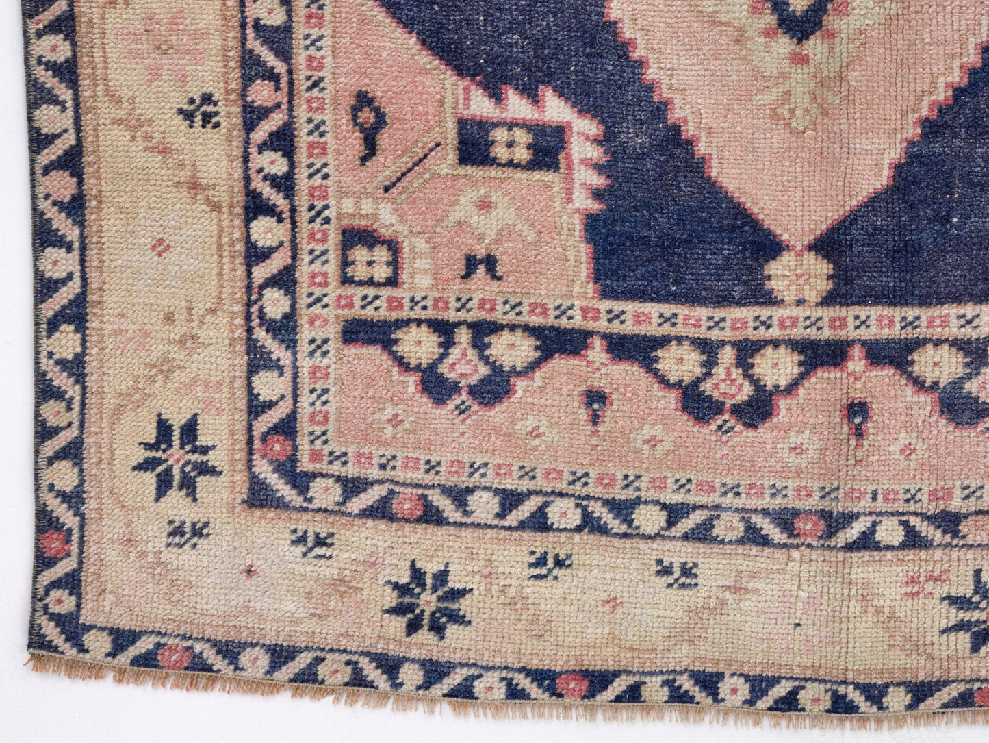 Vintage Rug, Turkish Oushak Rug, Handmade Rug, Neutral Area Rug, Bohemian Eclectic Rug, Small Rug, Entryway Rug, Rug 3x5, Turkey Rug, 10371
