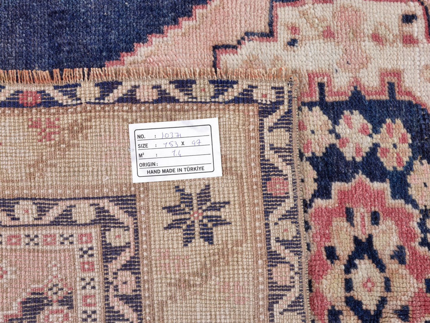 Vintage Rug, Turkish Oushak Rug, Handmade Rug, Neutral Area Rug, Bohemian Eclectic Rug, Small Rug, Entryway Rug, Rug 3x5, Turkey Rug, 10371