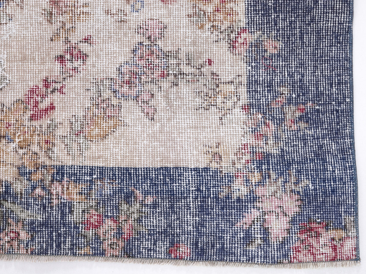 Vintage Rug, Turkish Oushak Rug, Handmade Area Rug, Neutral Faded Rug, Entryway Rug, Carpet Rug, Bohemian Eclectic Rug, Rug 4x6, 10395