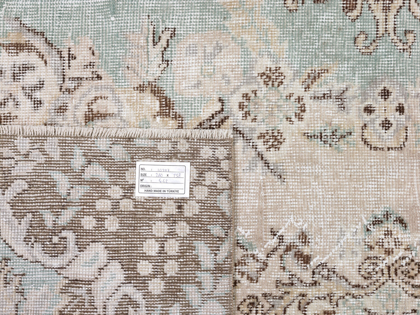Handmade Rug, Bedroom Rug, Turkish Oushak Faded Rug, Neutral Area Muted Rug, Anatolia Rug, Vintage Unique Rug, Carpet Rug, Rug 5x9, 10397