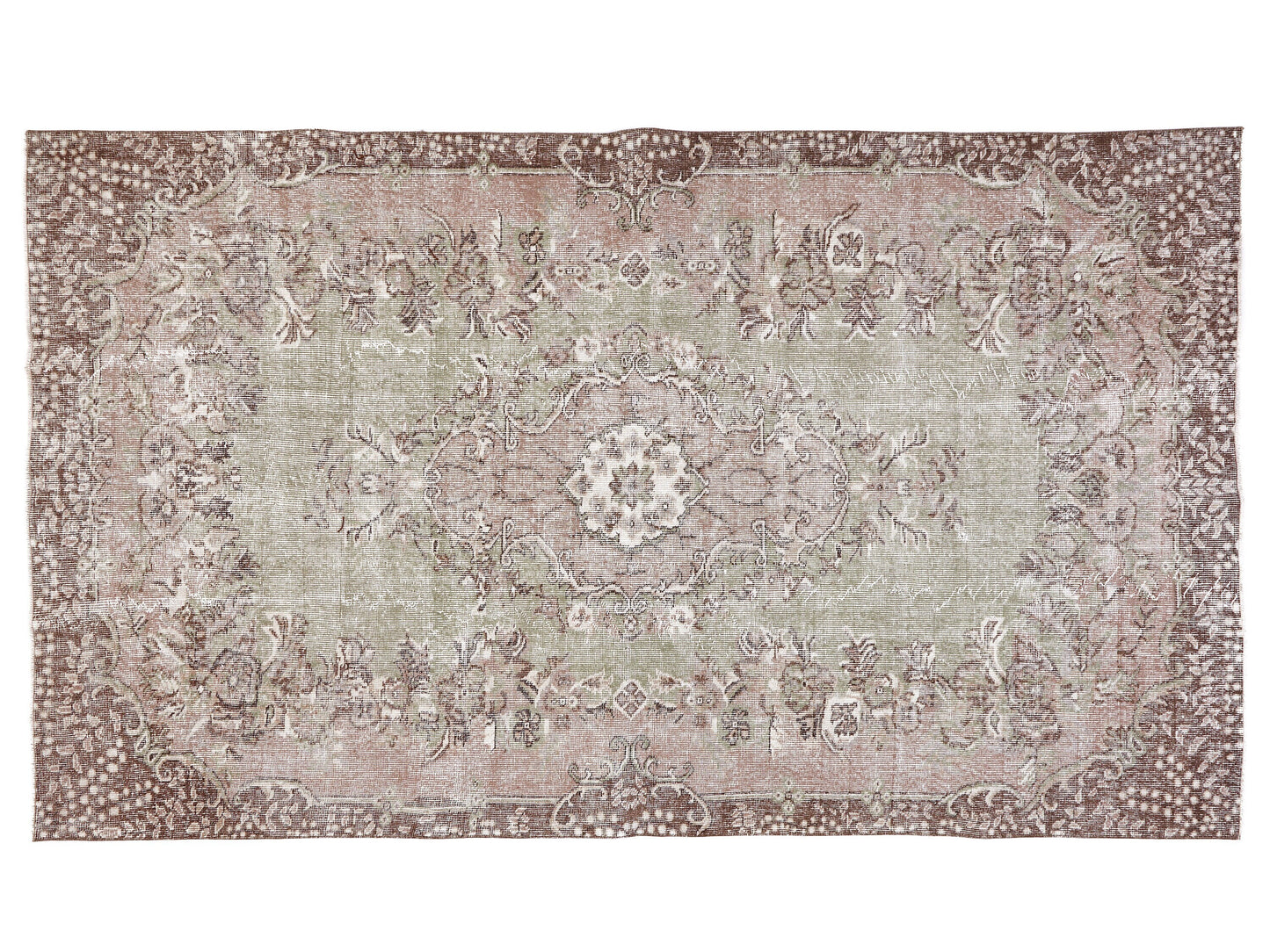 Turkish Rug, Oushak Rug, Vintage Handmade Rug, Neutral Rug, Area Antique Old Rug, Kid Room Rug, Carpet Rug, Rug 5x9, Turkey Rug, 10417