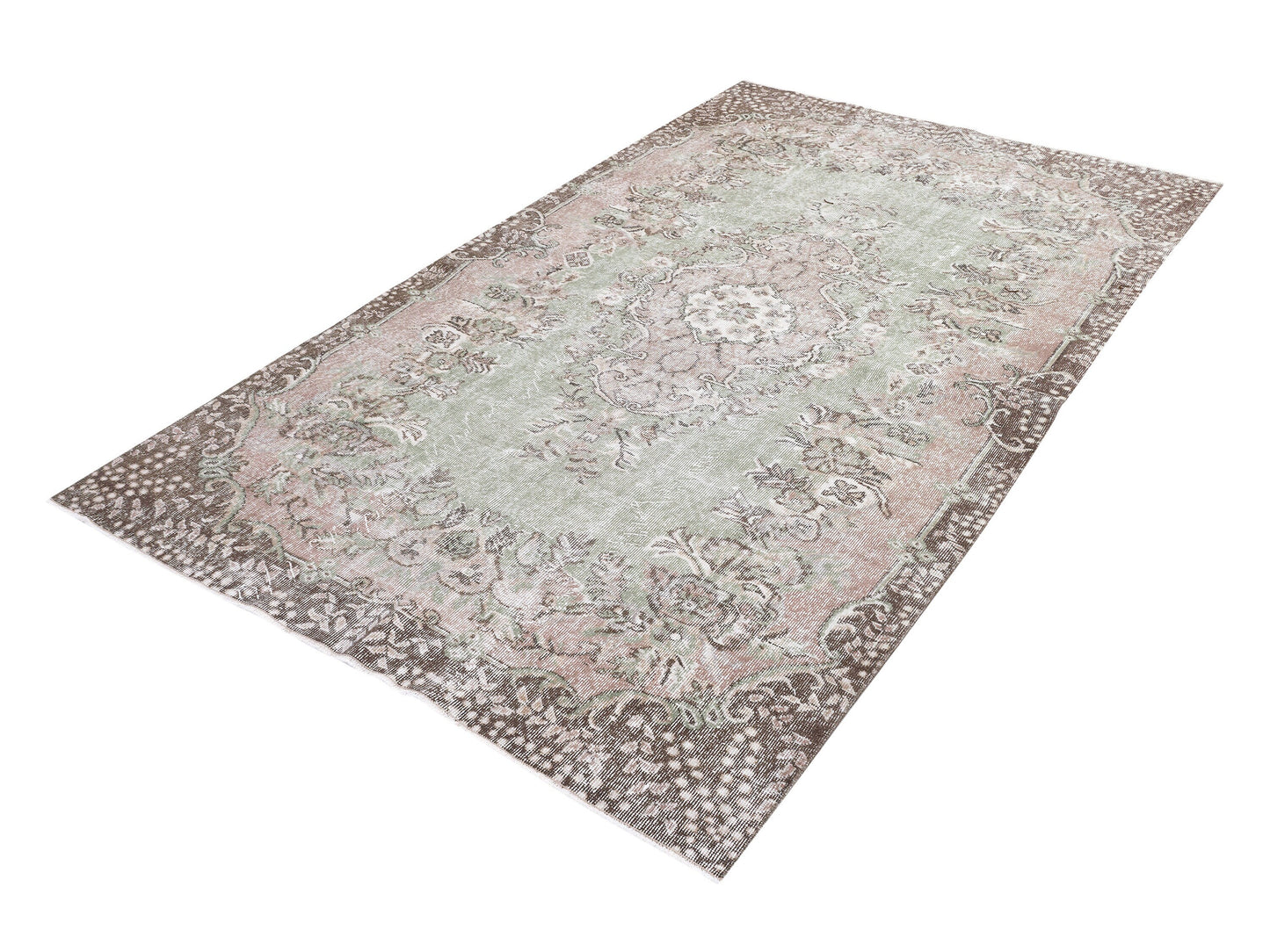 Turkish Rug, Oushak Rug, Vintage Handmade Rug, Neutral Rug, Area Antique Old Rug, Kid Room Rug, Carpet Rug, Rug 5x9, Turkey Rug, 10417