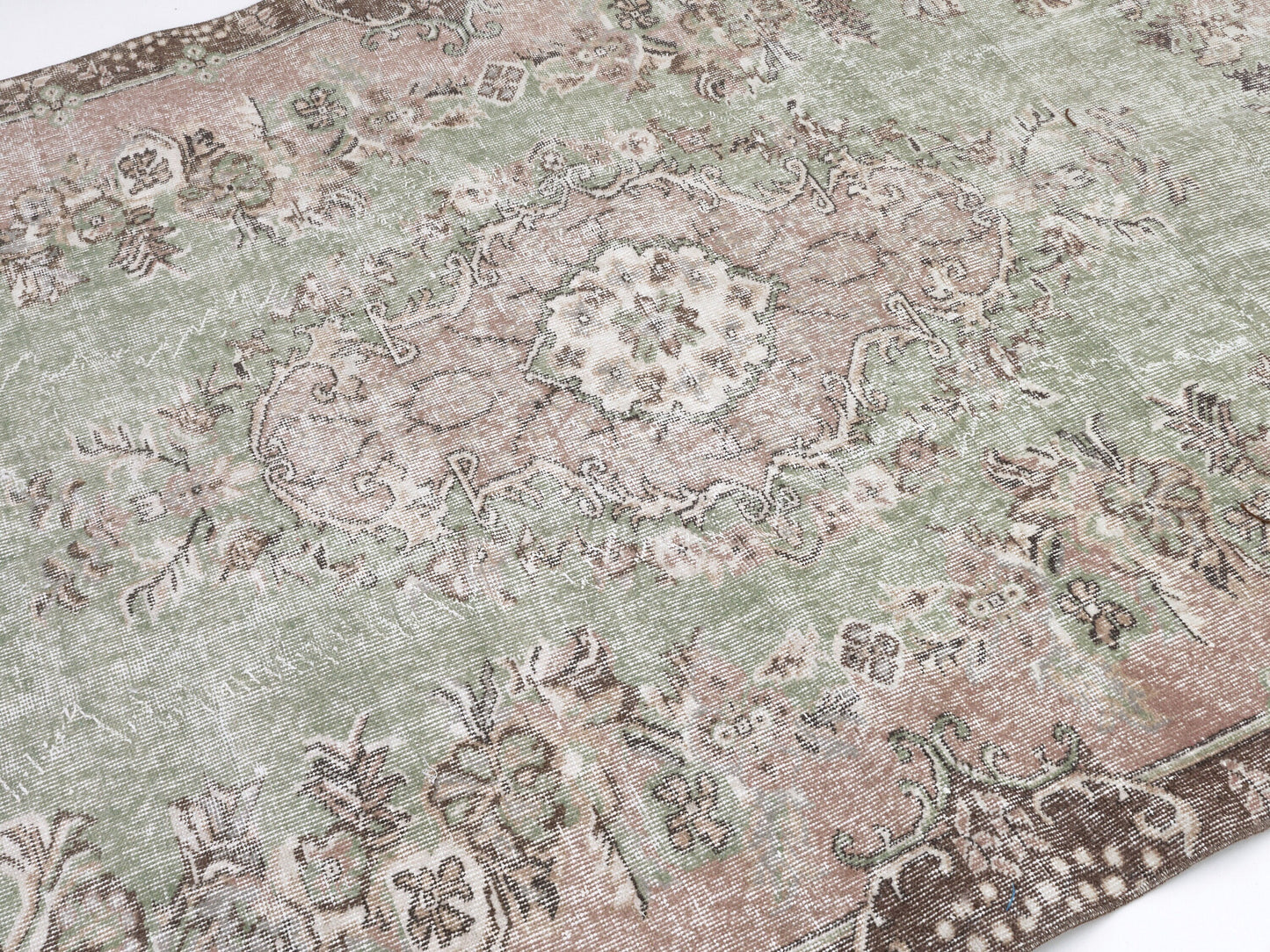 Turkish Rug, Oushak Rug, Vintage Handmade Rug, Neutral Rug, Area Antique Old Rug, Kid Room Rug, Carpet Rug, Rug 5x9, Turkey Rug, 10417