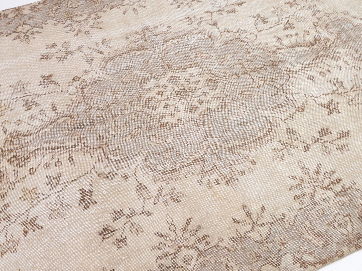 Neutral Rug, Vintage Rug, Turkish Oushak Rug, Handmade Antique Rug, Primitive Rustic Rug, Kid Room Rug, Area Rug, Carpet Rug, Rug 5x9, 10423