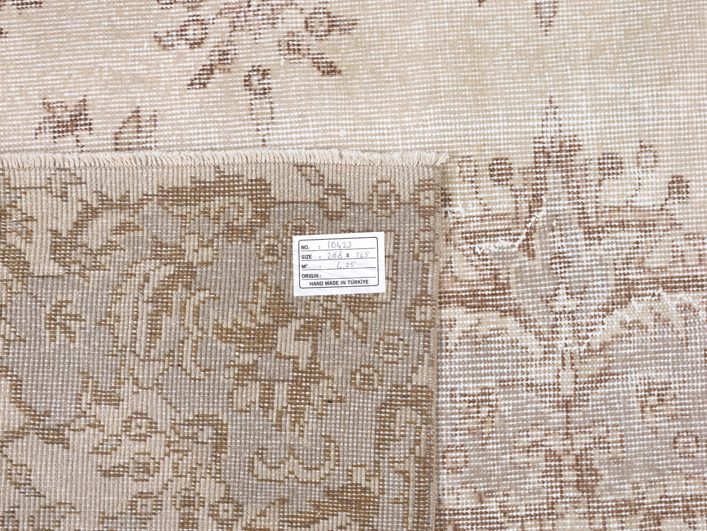 Neutral Rug, Vintage Rug, Turkish Oushak Rug, Handmade Antique Rug, Primitive Rustic Rug, Kid Room Rug, Area Rug, Carpet Rug, Rug 5x9, 10423