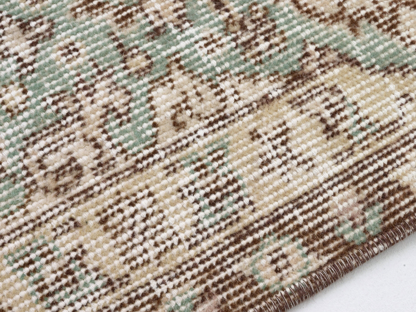 Primitive Rug, Turkish Oushak Rug, Vintage Handmade Unique Rug, Neutral Area Muted Rug, Bedroom Rug, Turkey Rug, Rustic Rug, Rug 7x10, 10443