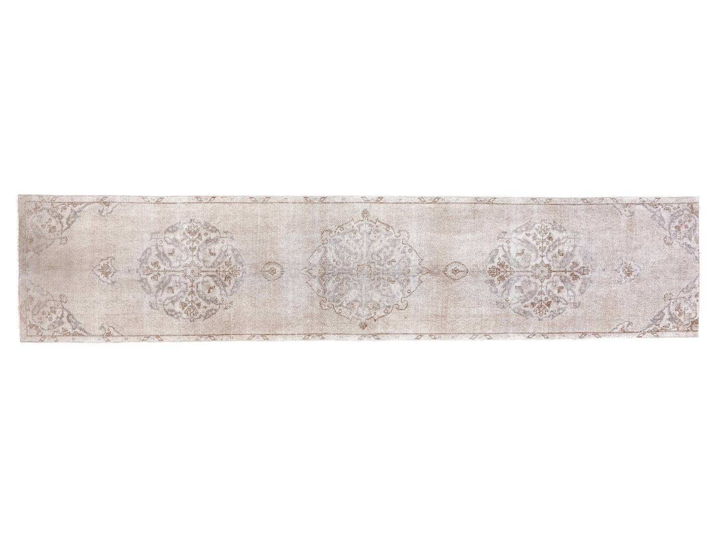 Turkish Runner, Vintage Runner, Oushak Runner, Runner Rug, Hallway Runner, Carpet Runner, Floor Runner, Long Runner, Runner Rug 2x10, 10456