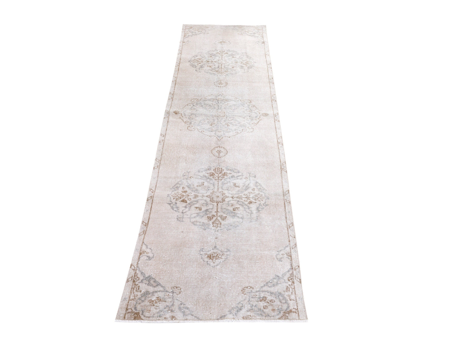 Turkish Runner, Vintage Runner, Oushak Runner, Runner Rug, Hallway Runner, Carpet Runner, Floor Runner, Long Runner, Runner Rug 2x10, 10456