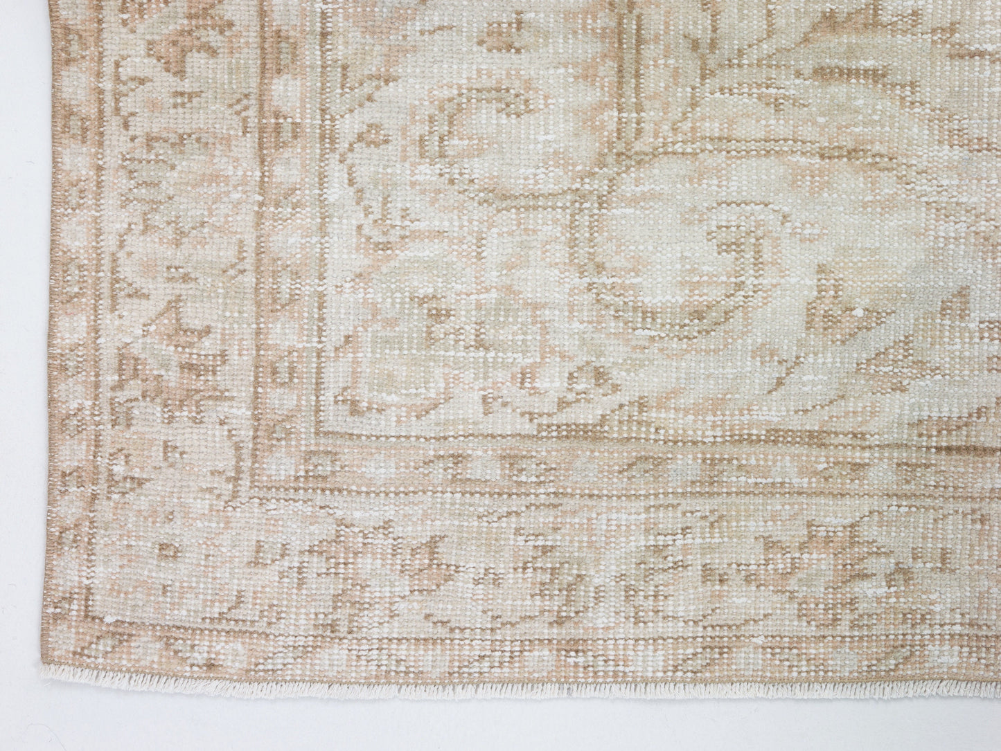 Handmade Rug 5x8, Turkish Oushak Rug, Neutral Floor Rug, Scandinavian Rug, Vintage Antique Rug, Wool Rug, Carpet Rug, Turkey Rug, 10545