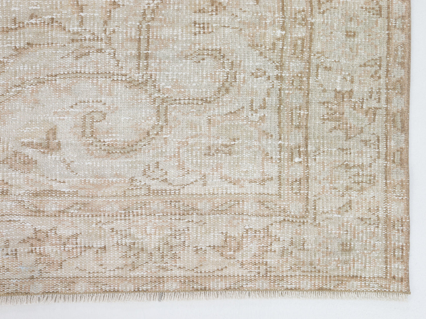 Handmade Rug 5x8, Turkish Oushak Rug, Neutral Floor Rug, Scandinavian Rug, Vintage Antique Rug, Wool Rug, Carpet Rug, Turkey Rug, 10545