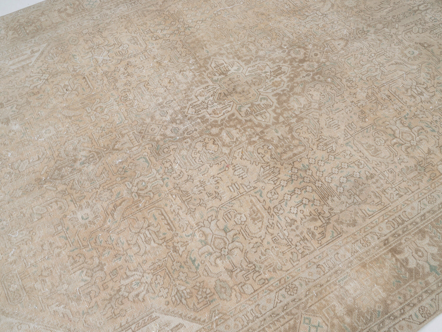 Turkish Oushak Rug, Vintage Handmade Rug, Neutral Faded Rug, Area Unique Rug, Scandinavian Rug, Office Rug, Carpet Rug, Rug 6x9, 12500