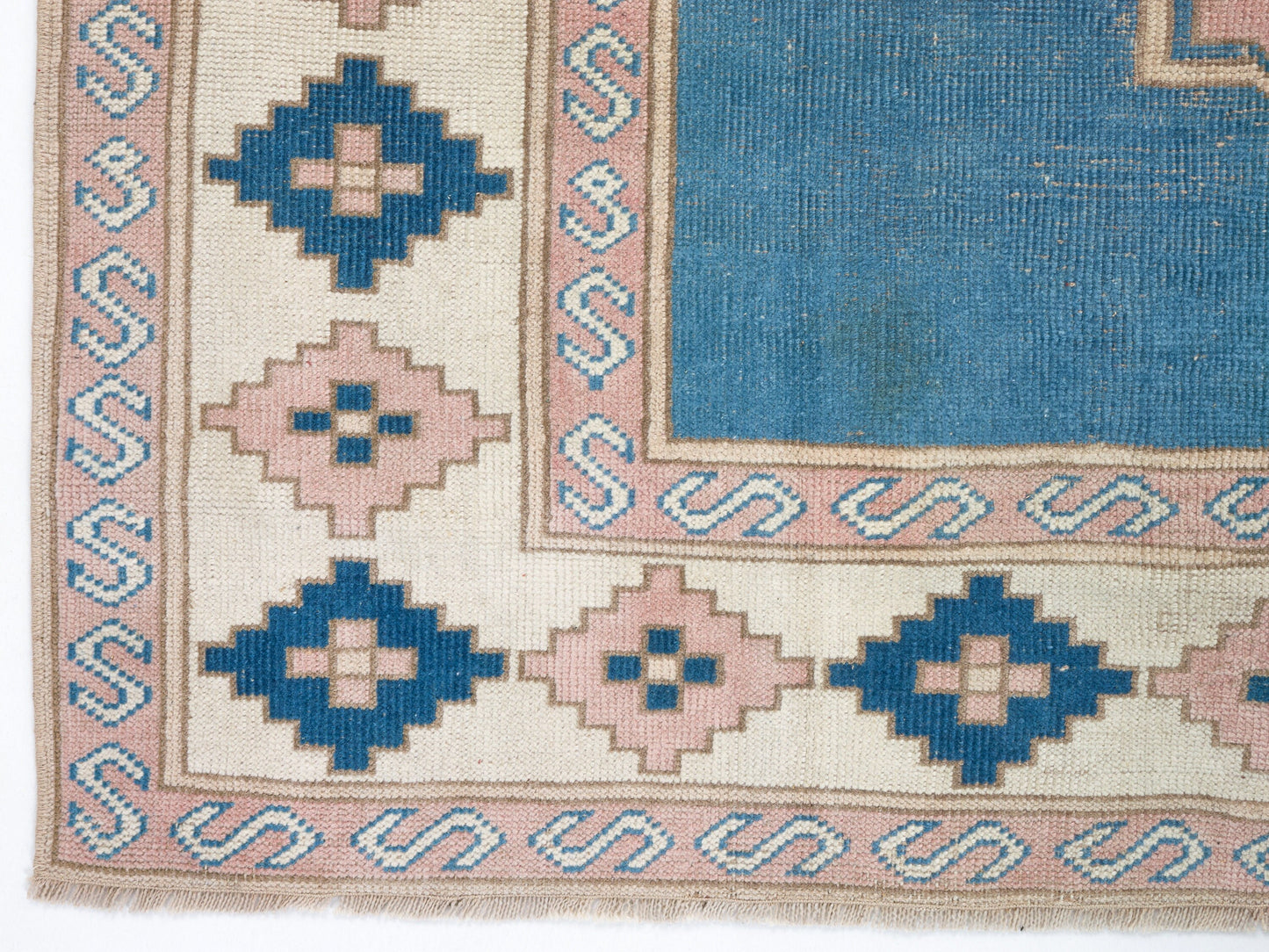 Vintage Rug 6x8, Turkish Oushak Rug, Nursery Rug, Handmade Antique Faded Rug, Area Muted Rug, Neutral Rug, Turkey Rug, Carpet Rug, 9058