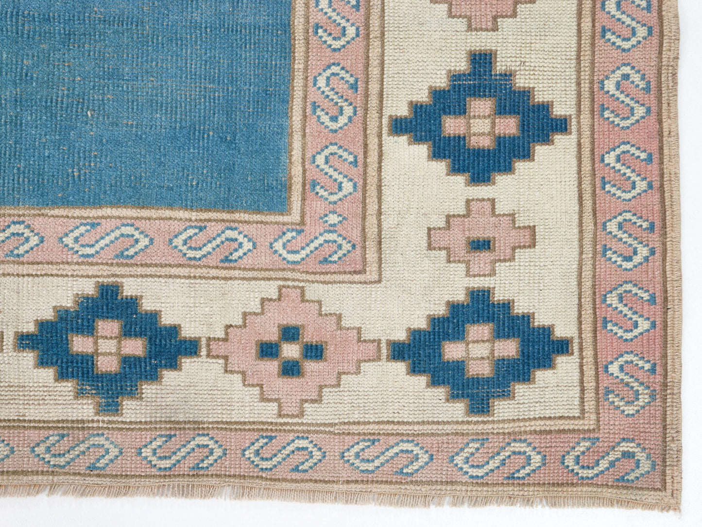 Vintage Rug 6x8, Turkish Oushak Rug, Nursery Rug, Handmade Antique Faded Rug, Area Muted Rug, Neutral Rug, Turkey Rug, Carpet Rug, 9058