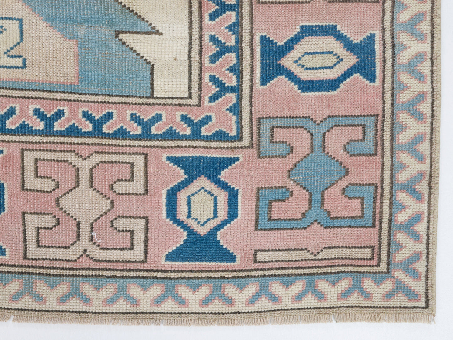Handmade Eclectic Rug, Turkish Rug, Oushak Vintage Unique Rug, Living Room Rug, Turkey Rug, Rug 6x9, Neutral Rug, Area Bohemian Rug, 9059