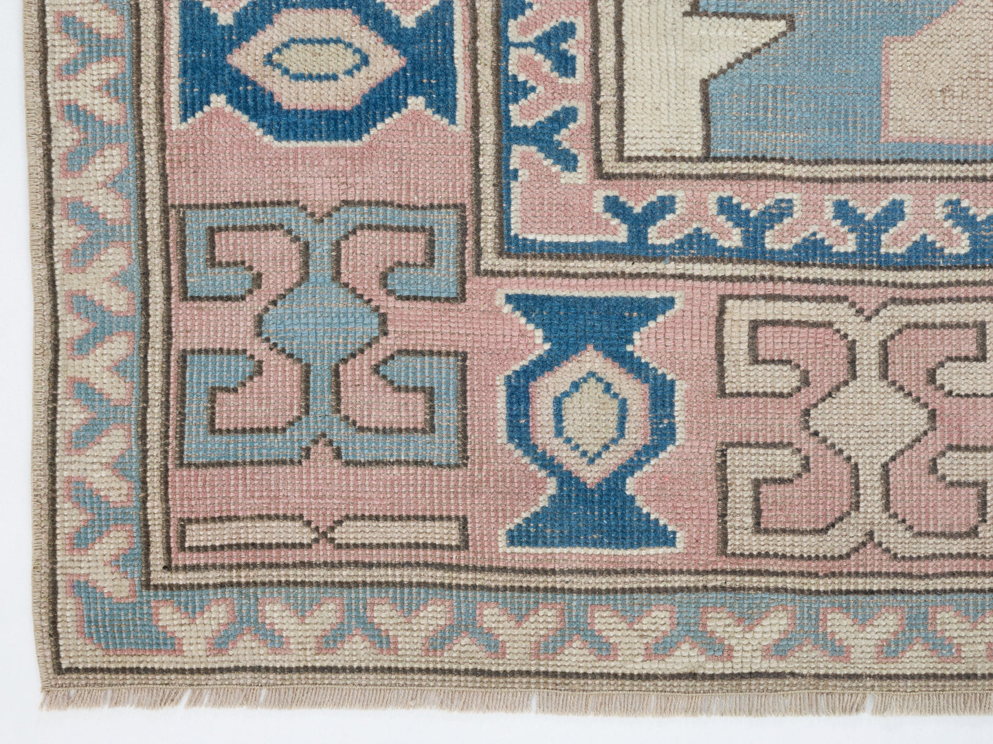 Handmade Eclectic Rug, Turkish Rug, Oushak Vintage Unique Rug, Living Room Rug, Turkey Rug, Rug 6x9, Neutral Rug, Area Bohemian Rug, 9059