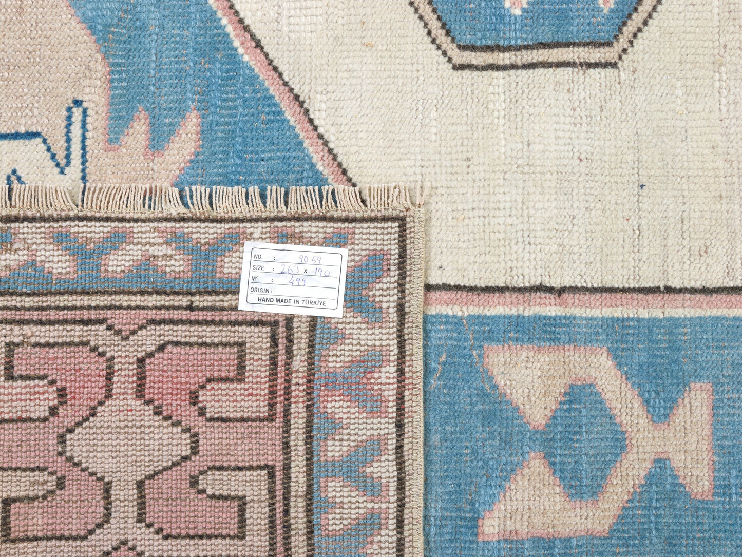 Handmade Eclectic Rug, Turkish Rug, Oushak Vintage Unique Rug, Living Room Rug, Turkey Rug, Rug 6x9, Neutral Rug, Area Bohemian Rug, 9059