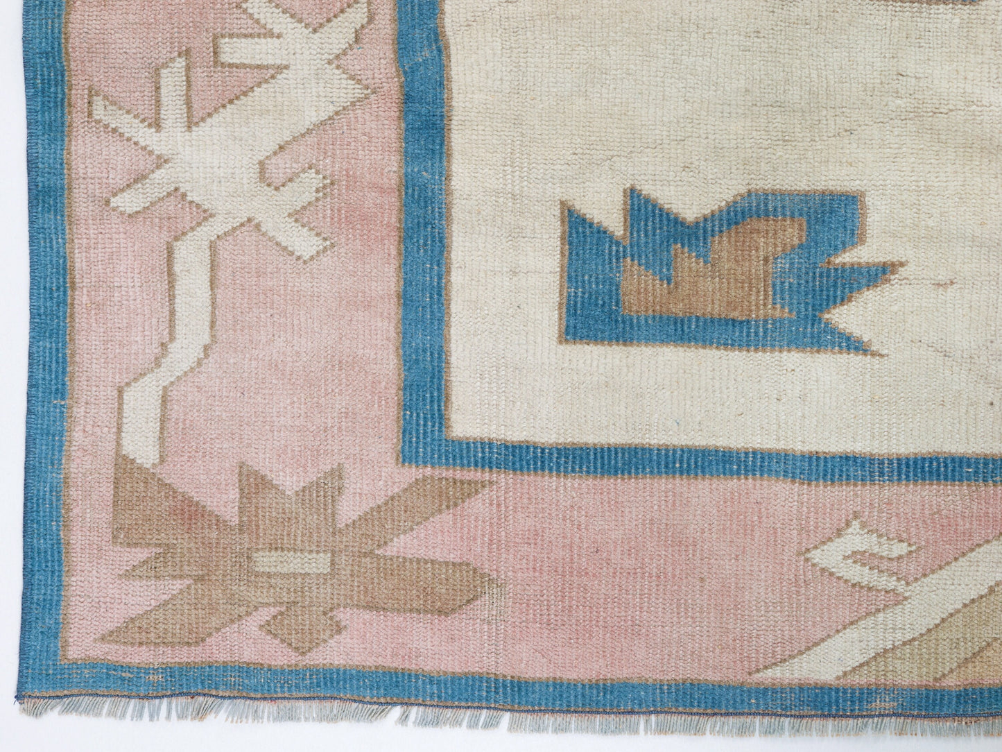Vintage Rug 5x6, Turkish Anatolia Rug, Handmade Area Floor Rug, Oushak Rug, Carpet Rug, Scandinavian Rug, Living Room Rug, Turkey Rug, 9081