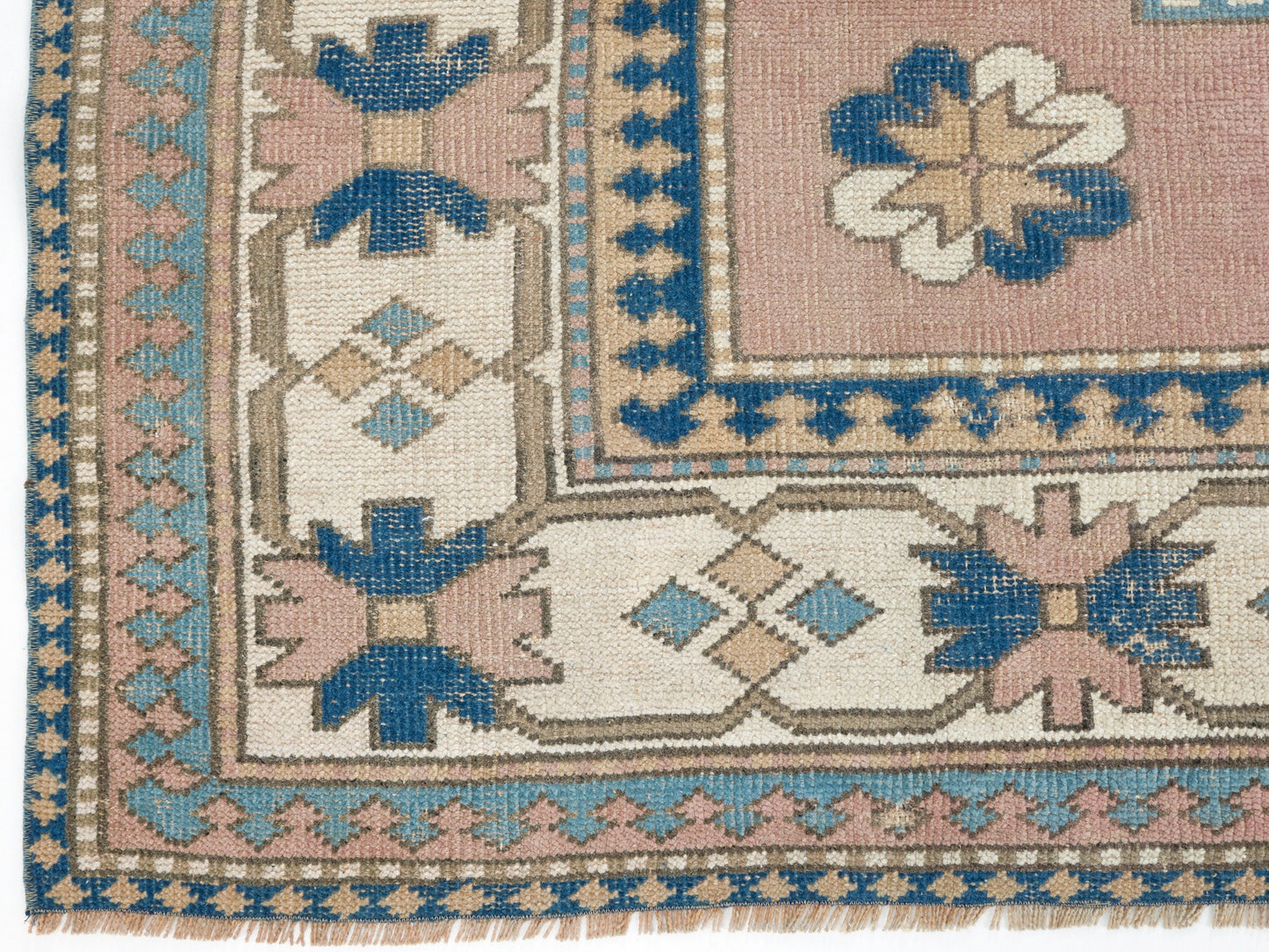 Oushak Rug 7x9, Kid Room Rug, Turkish Vintage Faded Rug, Handmade Area Rug, Turkey Rug, Carpet Rug, Neutral Floor Rug, Vintage Carpet, 9061