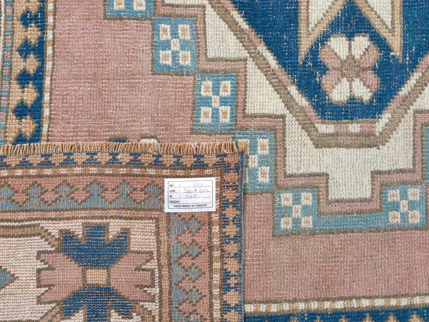 Oushak Rug 7x9, Kid Room Rug, Turkish Vintage Faded Rug, Handmade Area Rug, Turkey Rug, Carpet Rug, Neutral Floor Rug, Vintage Carpet, 9061