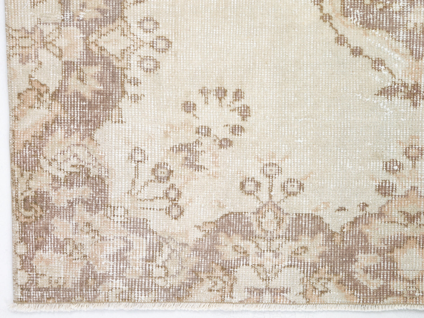 Vintage Rug, Rug 4x6, Turkish Handmade Rug, Area Antique Rug, Neutral Faded Rug, Carpet Rug, Scandinavian Rug, Wool Rug, Turkey Rug, 10548