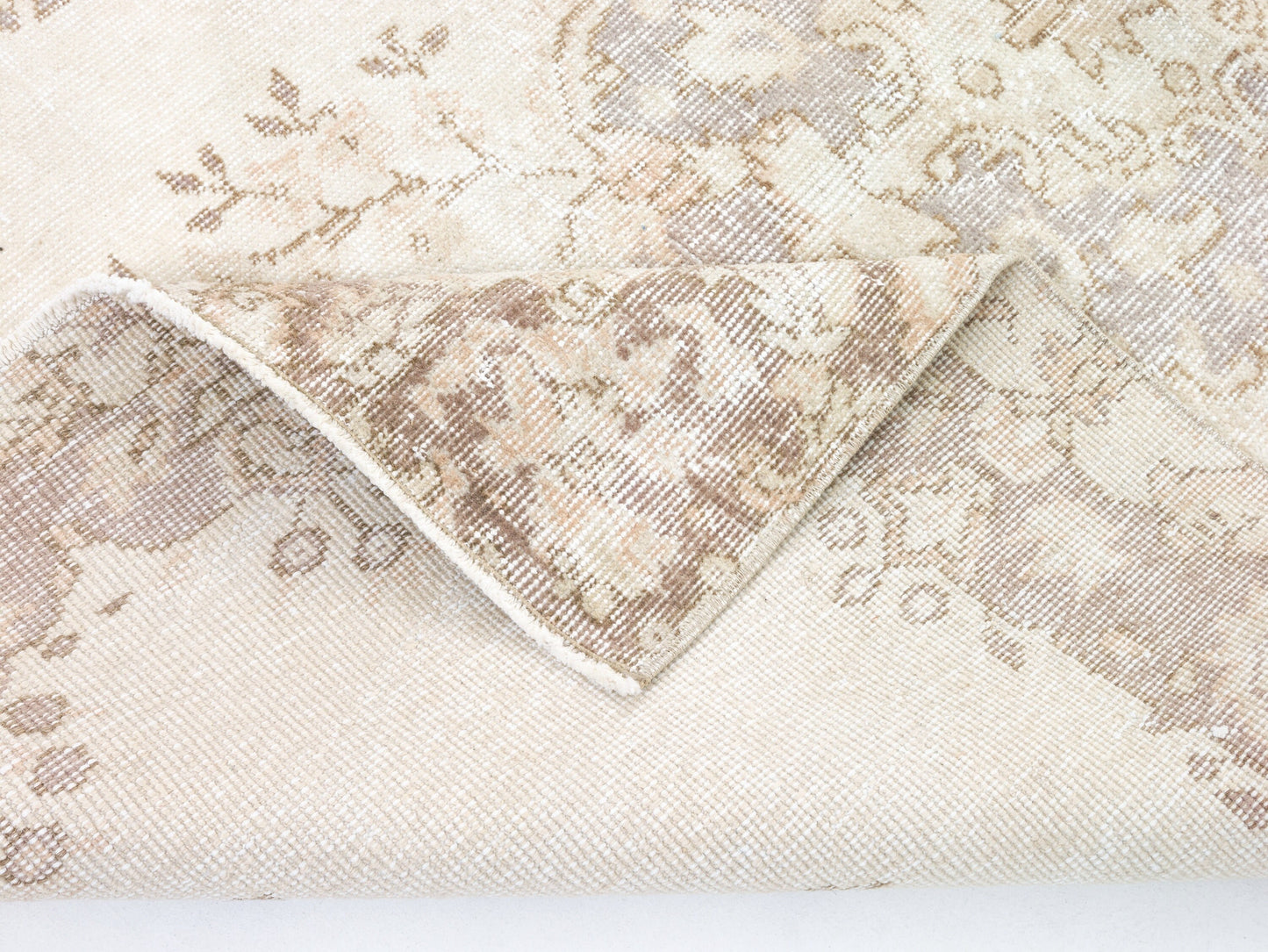 Vintage Rug, Rug 4x6, Turkish Handmade Rug, Area Antique Rug, Neutral Faded Rug, Carpet Rug, Scandinavian Rug, Wool Rug, Turkey Rug, 10548