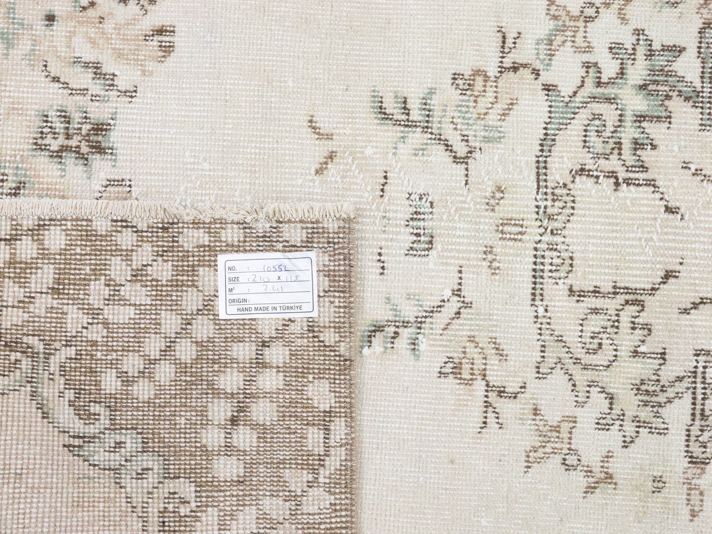 Neutral Rug, Handmade Rug, Turkish Oushak Faded Rug, Kid Room Rug, Vintage Unique Old Rug, Area Muted Rug, Carpet Rug, Rug 4x7, 10552