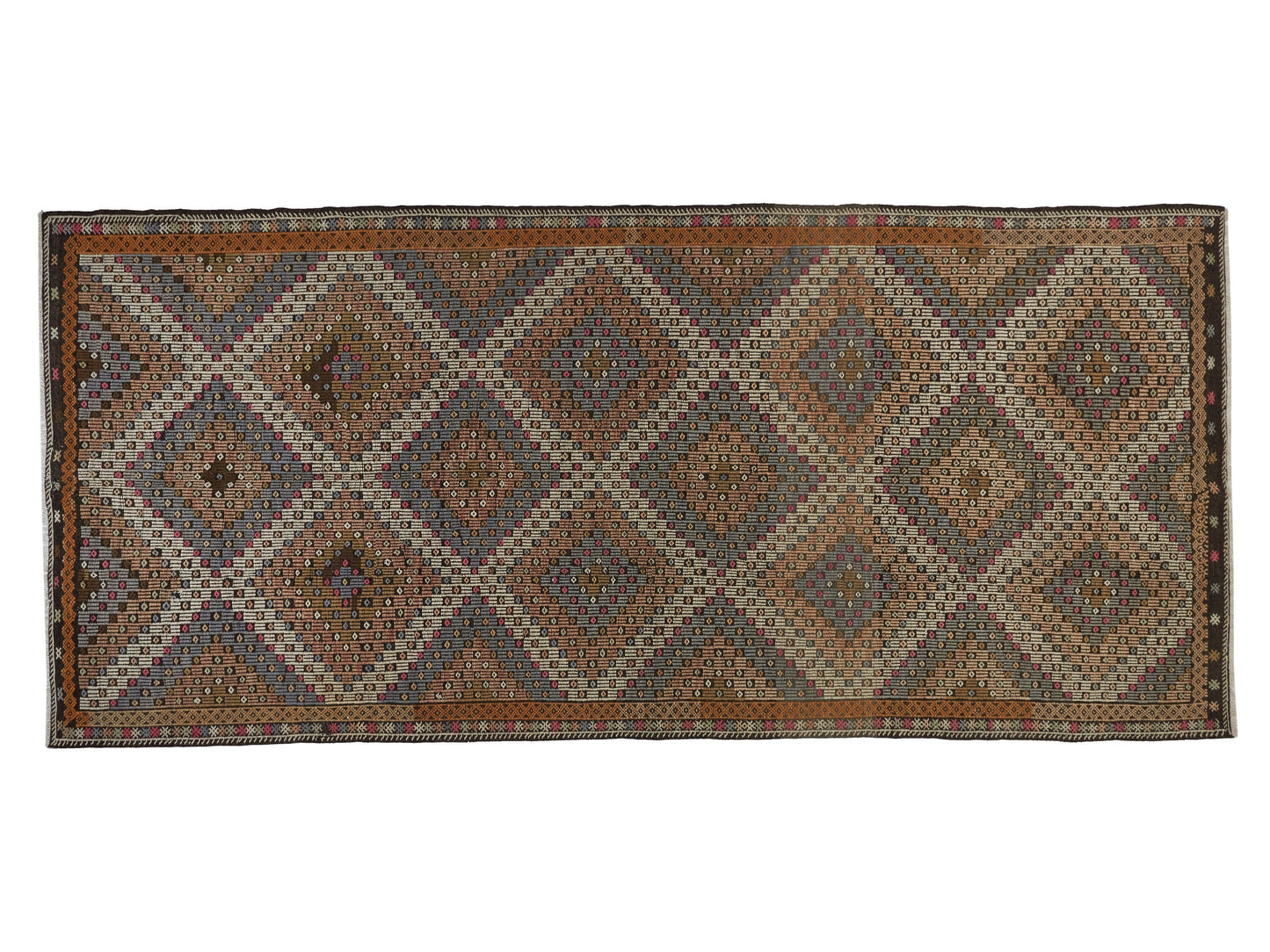 Vintage Kilim, Kilim Rug 6x12, Turkish Kilim, Handmade Anatolia Kilim Rug, Bohemian Eclectic Kilim Rug, Kilim Rug, Living Room Rug, 10527