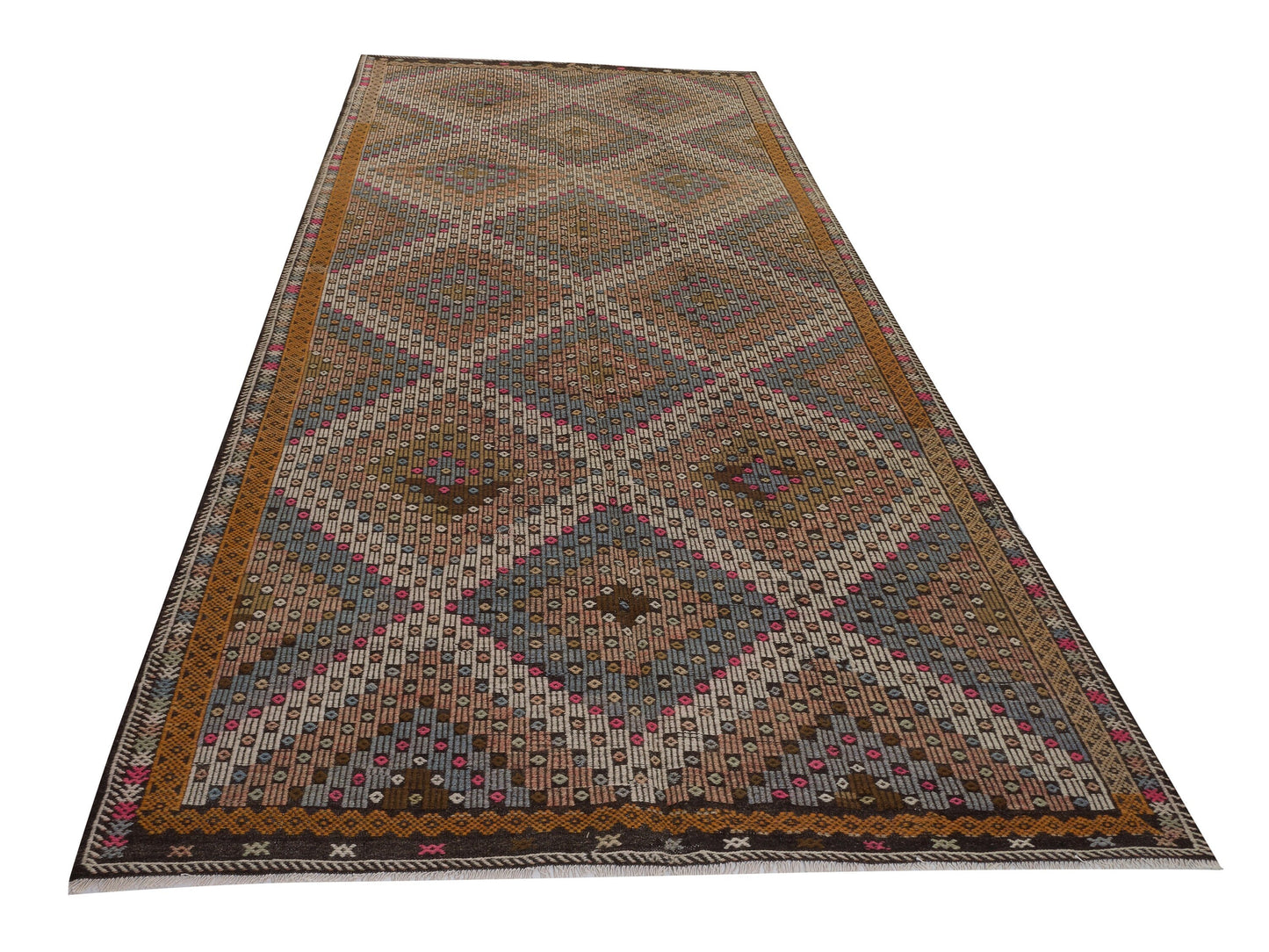 Vintage Kilim, Kilim Rug 6x12, Turkish Kilim, Handmade Anatolia Kilim Rug, Bohemian Eclectic Kilim Rug, Kilim Rug, Living Room Rug, 10527