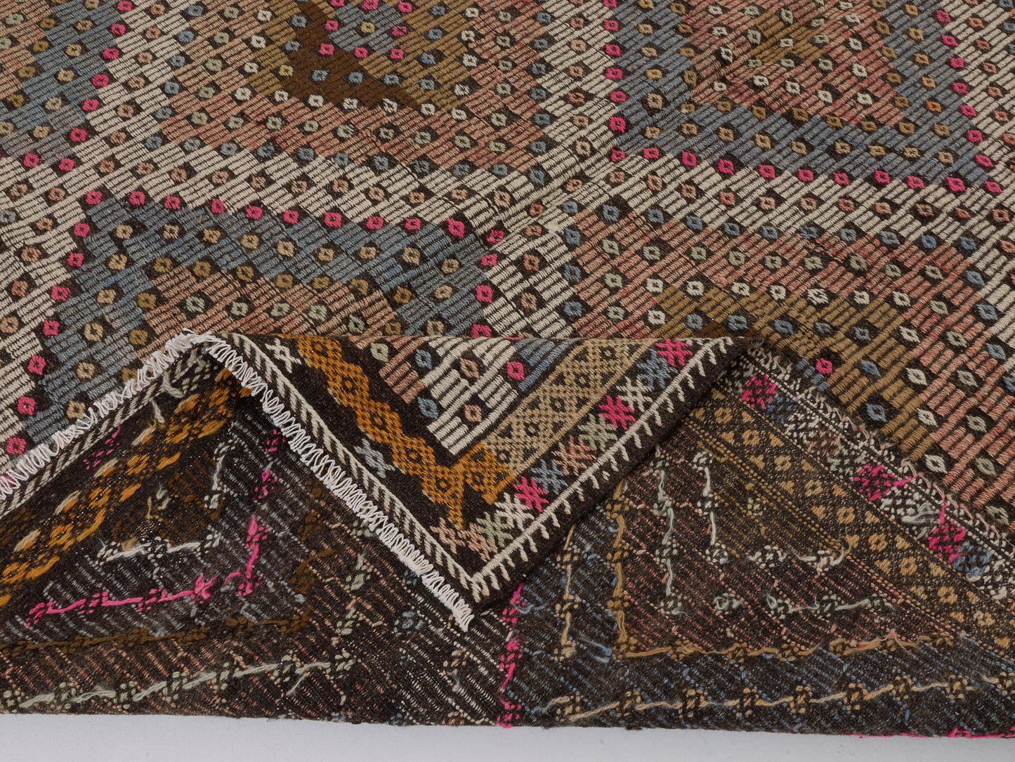 Vintage Kilim, Kilim Rug 6x12, Turkish Kilim, Handmade Anatolia Kilim Rug, Bohemian Eclectic Kilim Rug, Kilim Rug, Living Room Rug, 10527
