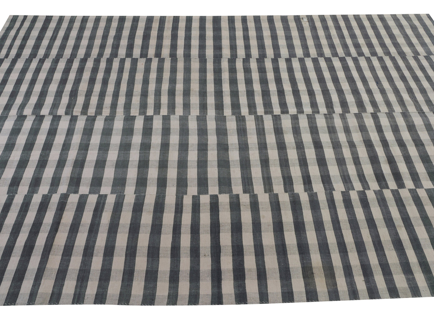 Vintage Kilim, Turkish Kilim, Handmade Flat Weave Striped Kilim Rug, Kilim Rug 7x10, Turkish Kilim Rug, Living Room Rug, Rug Kilim, 11146