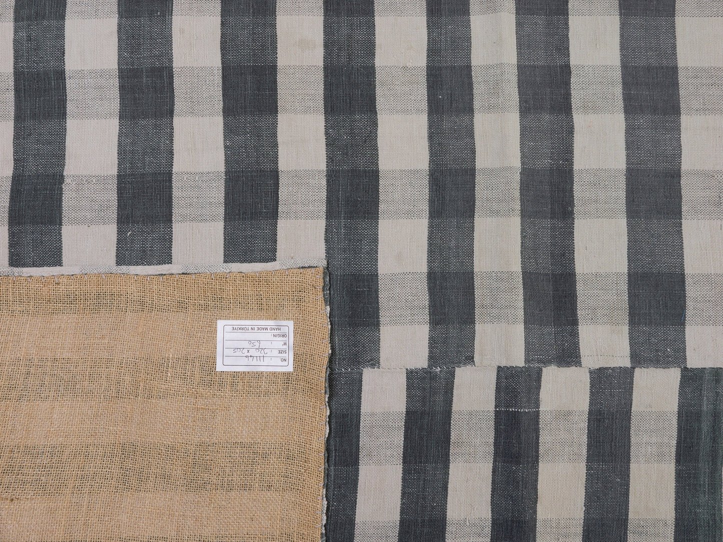 Vintage Kilim, Turkish Kilim, Handmade Flat Weave Striped Kilim Rug, Kilim Rug 7x10, Turkish Kilim Rug, Living Room Rug, Rug Kilim, 11146
