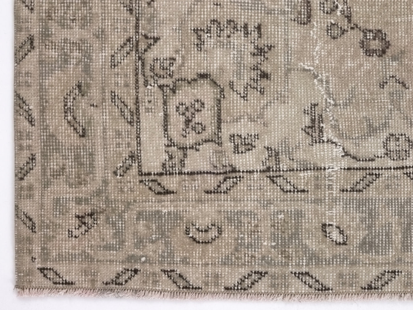 4x7 Beige Small Vintage Rug, Area Anatolian Rug , Turkey Rug, Handmade Oushak Rug , Neutral Rug , Small Carpet Rug , 9596