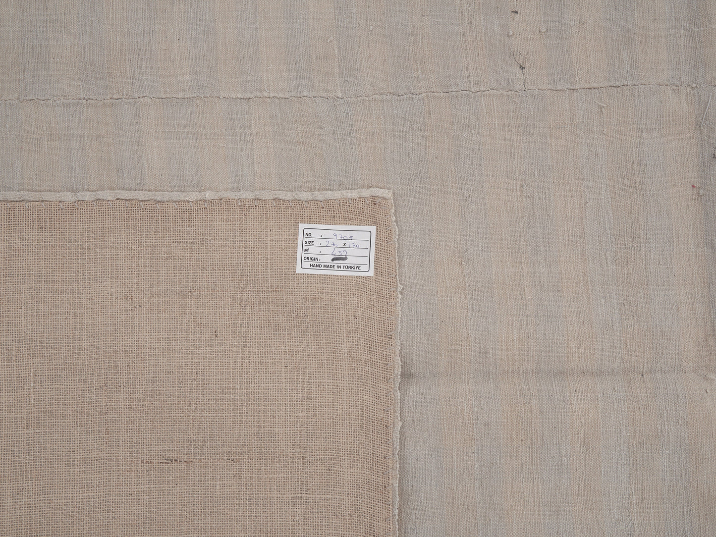 Beige Turkish Kilim, Handmade Neutral Floor Kilim Rug, Vintage Striped Kilim Rug, Bedroom Rug, Kilim Rug, Turkish Rug 6x9, Rug Kilim, 9705