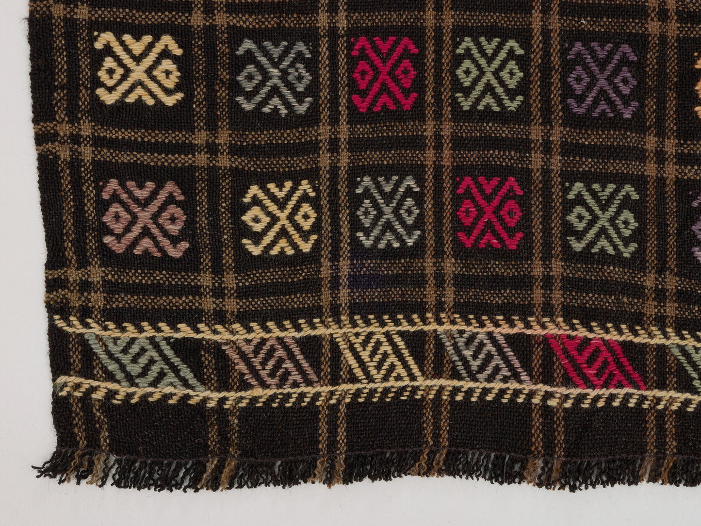 Turkish Kilim Runner Rug, Narrow Kilim Runner Rug, Vintage Runner Kilim rug , Kilim Rug Runner 3x8, Anatolia Rug Kilim, Kitchen Rug, 10525