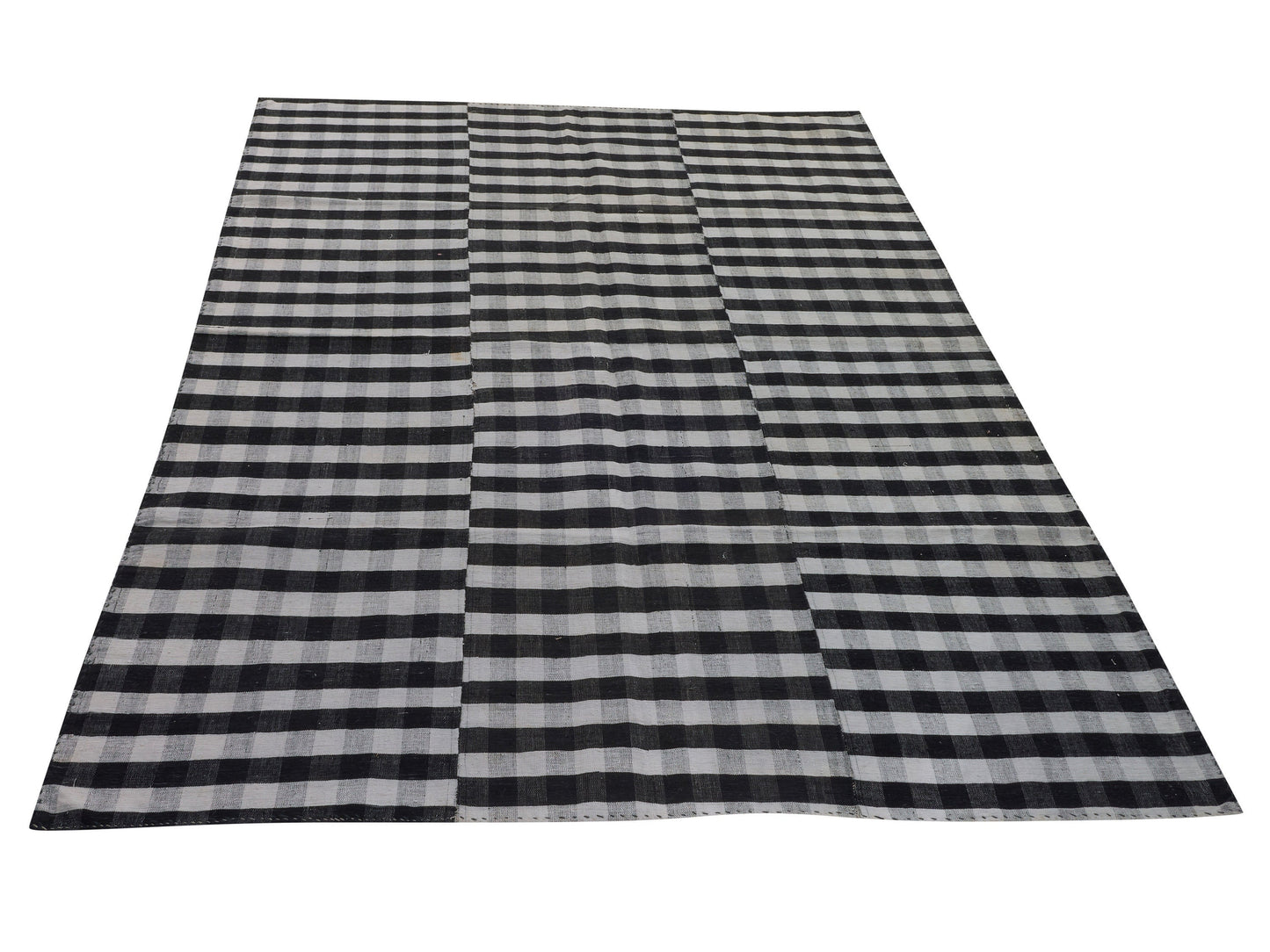 Turkish Kilim, Vintage Kilim, Plaid Kilim Rug, Handmade Anatolia Kilim Rug, Turkish Kilim Rug, Rug Kilim, Area Rug, Living Room Rug, 11114
