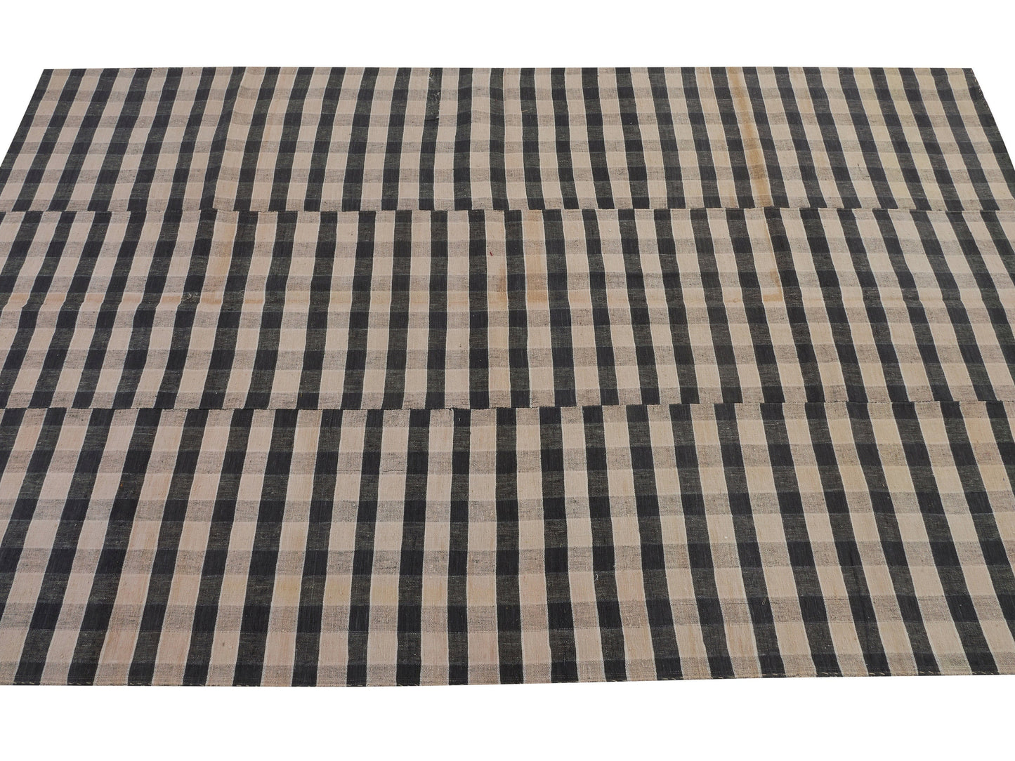 Turkish Kilim Rug, Vintage Kilim, Turkish Kilim, Plaid Kilim Rug, Entryway Rug, Rug Kilim, Handmade Anatolia Rug, Kilim Rug 6x9, 11117