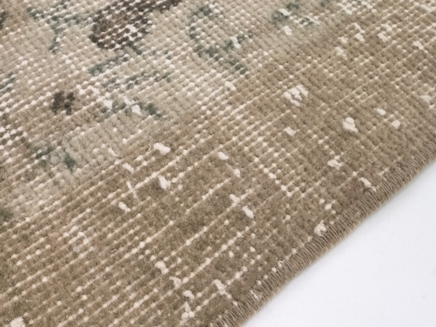 Wool Turkish Rug, Small Area Rug, Vintage Oushak Rug, 4x7 Rug, Handmade Rug, Vintage Small Rug, Bedroom rug, Office rug, Floral rug, 9631