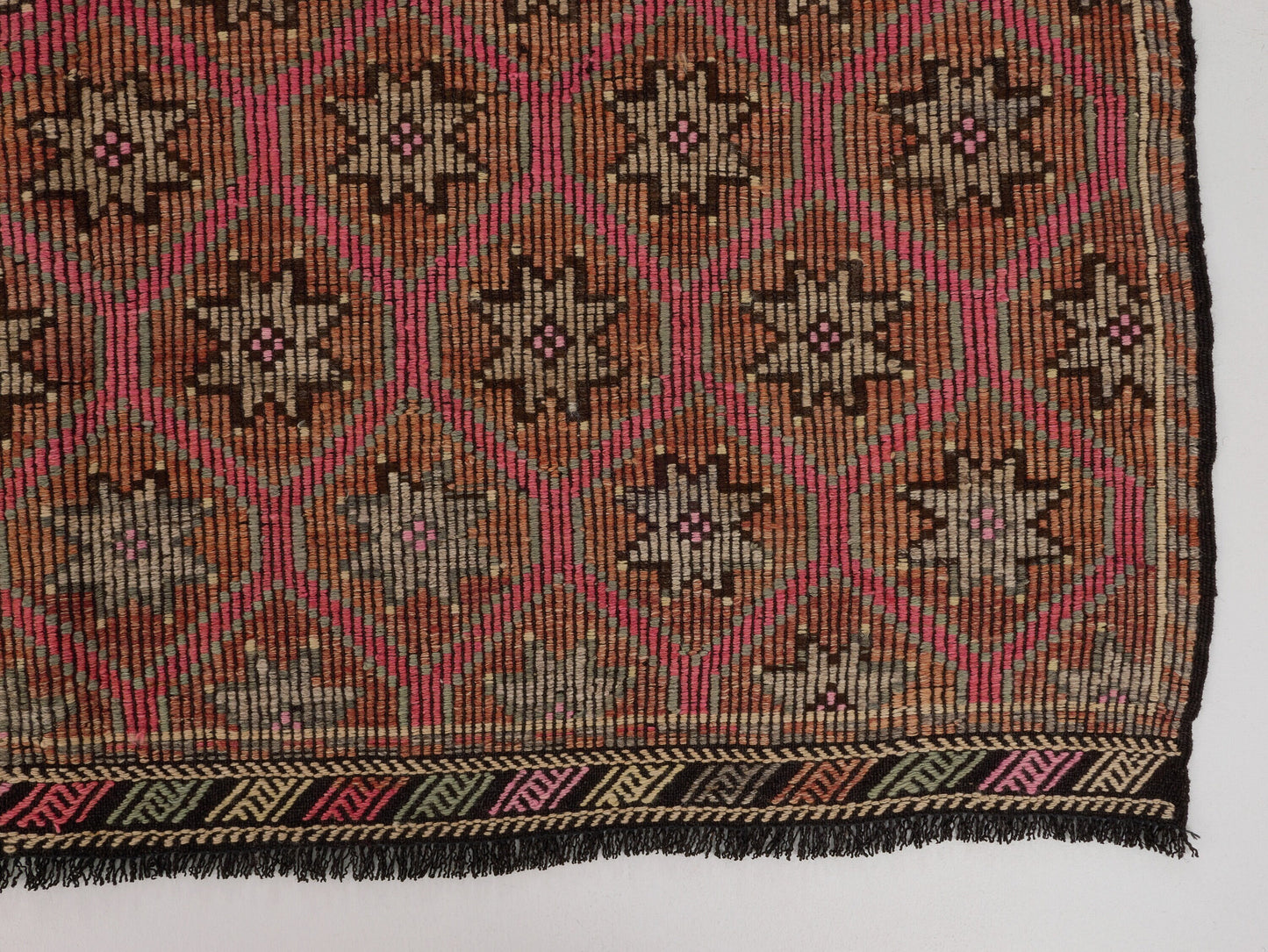 Turkish Kilim, Vintage Kilim, Turkish Anatolia Kilim Rug, Kilim Rug 6x10, Neutral Rug, Turkey Rug, Living Room Rug, Rustic Rug, 10511