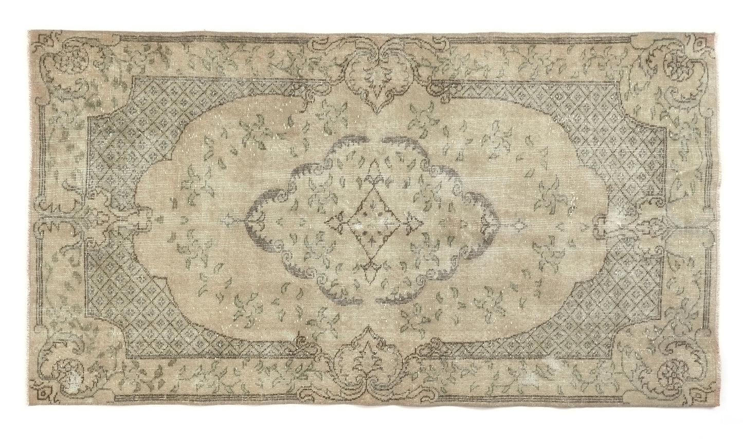 Wool Oushak Rug, Handmade Turkish Rug, Carpet Rug, Vintage Oushak Rug, Bedroom Rug, Nursery rug, 4x6 Small Area Rug, 9636