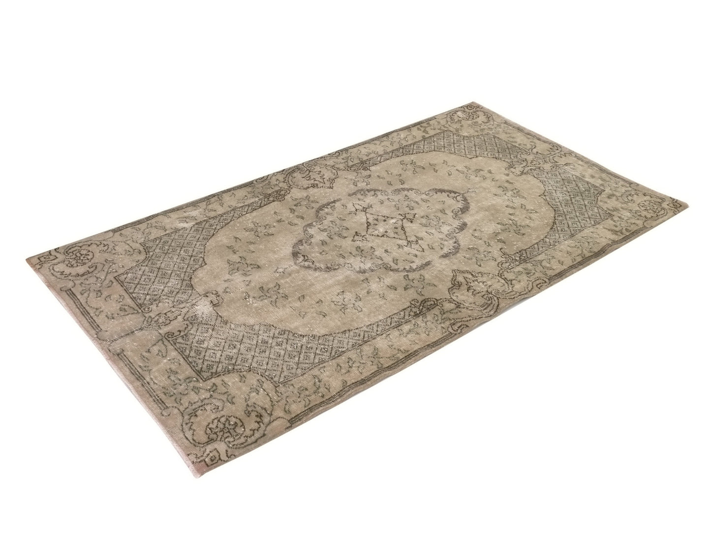 Wool Oushak Rug, Handmade Turkish Rug, Carpet Rug, Vintage Oushak Rug, Bedroom Rug, Nursery rug, 4x6 Small Area Rug, 9636