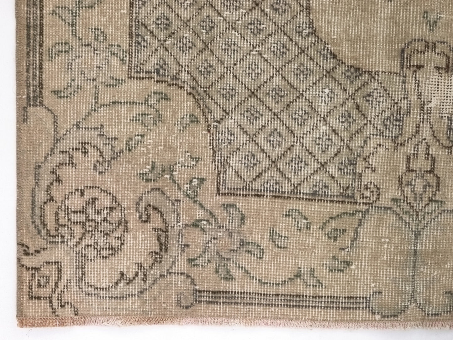 Wool Oushak Rug, Handmade Turkish Rug, Carpet Rug, Vintage Oushak Rug, Bedroom Rug, Nursery rug, 4x6 Small Area Rug, 9636