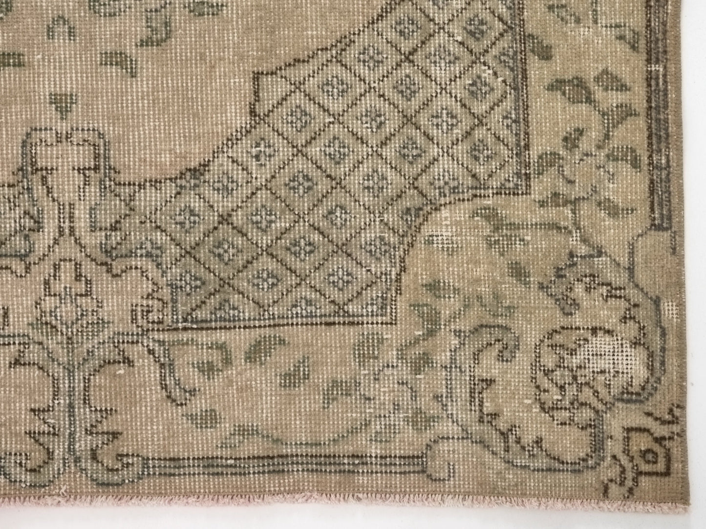 Wool Oushak Rug, Handmade Turkish Rug, Carpet Rug, Vintage Oushak Rug, Bedroom Rug, Nursery rug, 4x6 Small Area Rug, 9636