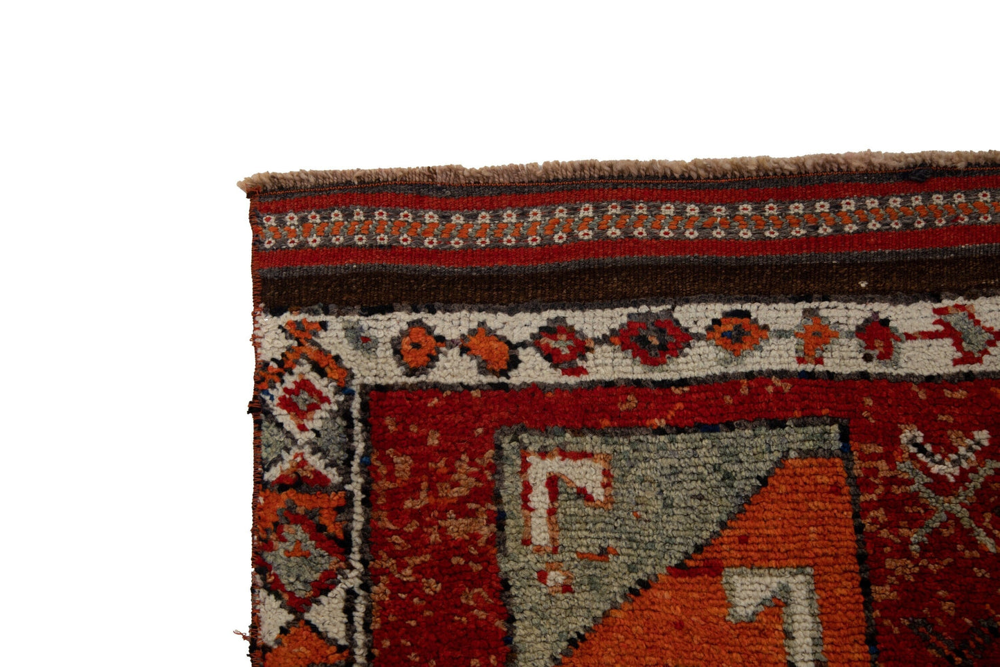 3x10 Turkish Runner rug, Oushak runner, Vintage runner ,Nursery rug, Bathroom rug, Hallway rug, Floor runner, Handmade rug,7783