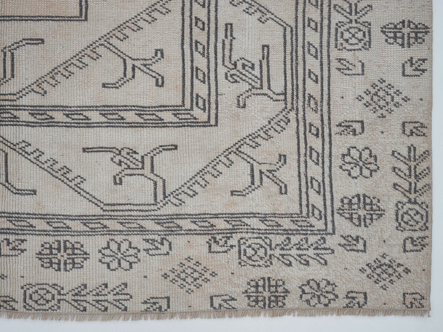 Vintage Rug, Turkish Rug, Oushak Rug, Handmade Rug, Area Rug, Neutral Rug, Living Room Rug, Turkey Rug, Vintage Carpet, Rug 5x8, 12414