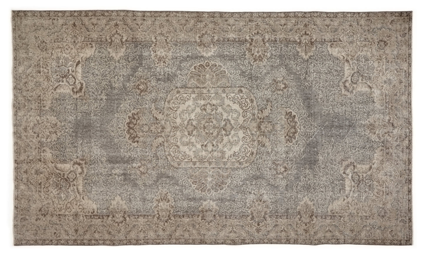 Turkish Rug, Oushak Rug, Vintage Carpet, Floral rug, Oriental rug, Ottoman rug, Vintage rug 5x9, Turkish Carpet, Handmade rug, Boho, 9564
