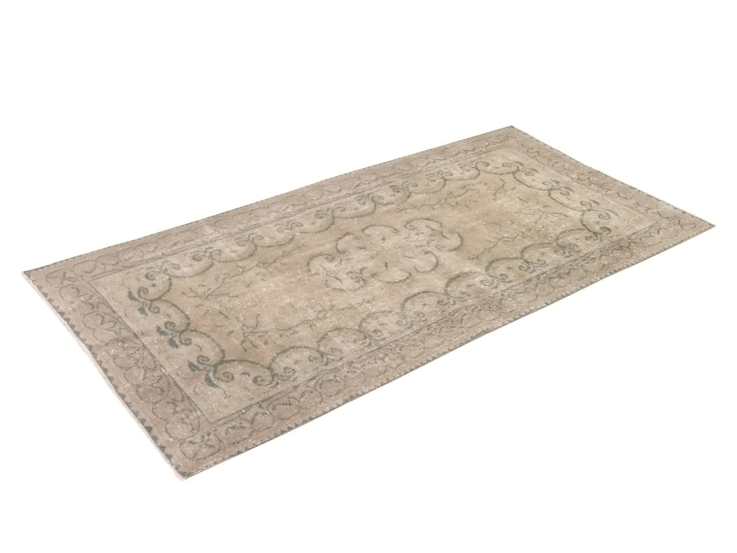 Oushak Rug, Anatolia Rug, Faded rug, Muted rug, Turkish rug, Carpet rug, Area rug 4x7, Handmade rug,Turkey rug,Bohemian rug,Pastel rug, 9608