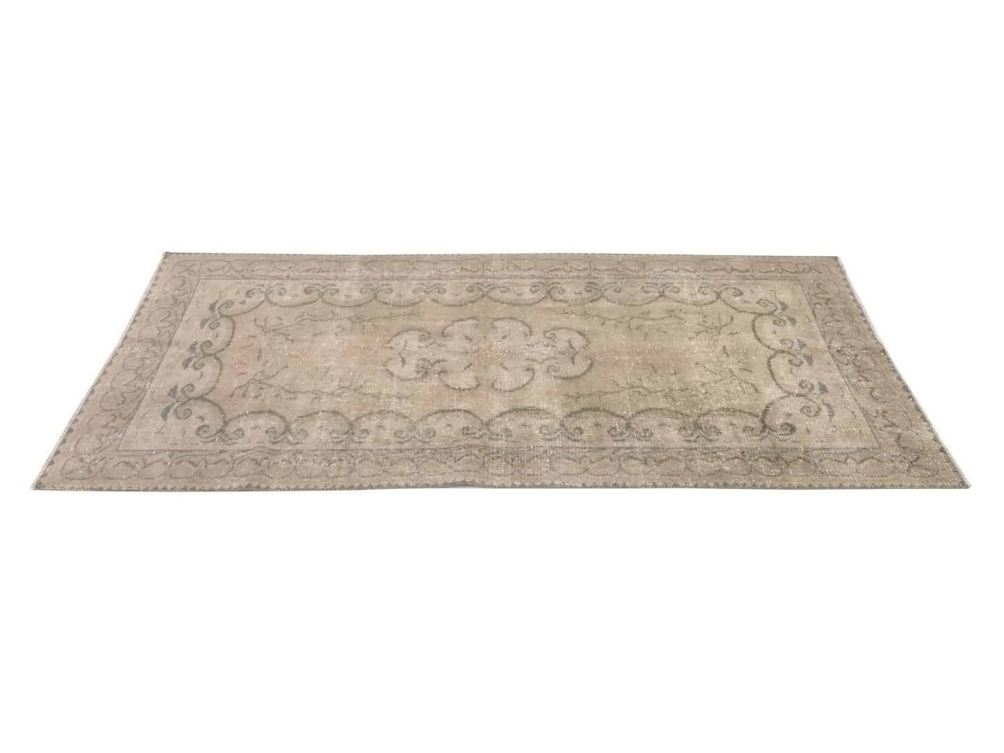 Oushak Rug, Anatolia Rug, Faded rug, Muted rug, Turkish rug, Carpet rug, Area rug 4x7, Handmade rug,Turkey rug,Bohemian rug,Pastel rug, 9608