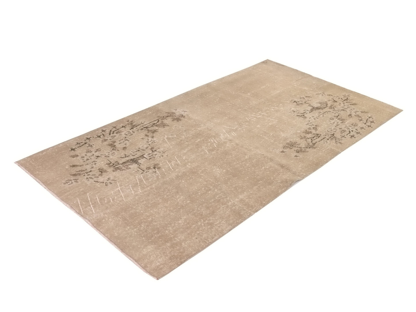 Turkish Oushak Rug, Vintage Turkish Rug, 4x7 Small Area Rug, Handmade Carpet rug, Bedroom rug, Wool Rug Made in Turkey, 9626