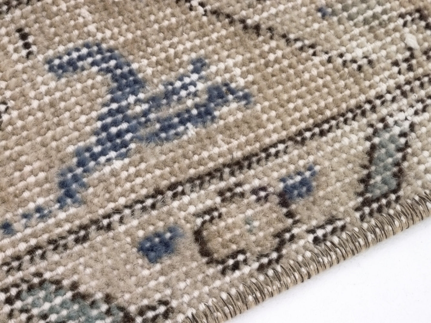 Navy Blue Oushak Rug, Turkish Rug, Vintage Rug, Handmade rug, Carpet rug, Area rug 4x7, One of a kind rug, Bedroom rug, Office rug, 9603