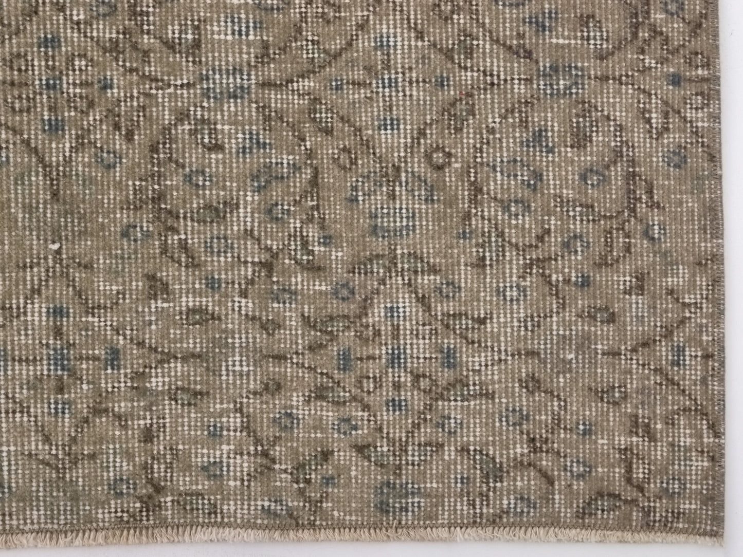 Vİntage Rug, Anatolian Rug, Oushak Rug , Handmade rug, Neutral Rug, Small Rug 3x4 Rug ,Wool Rug , Turkey rug, One of a kind Rug, 8654